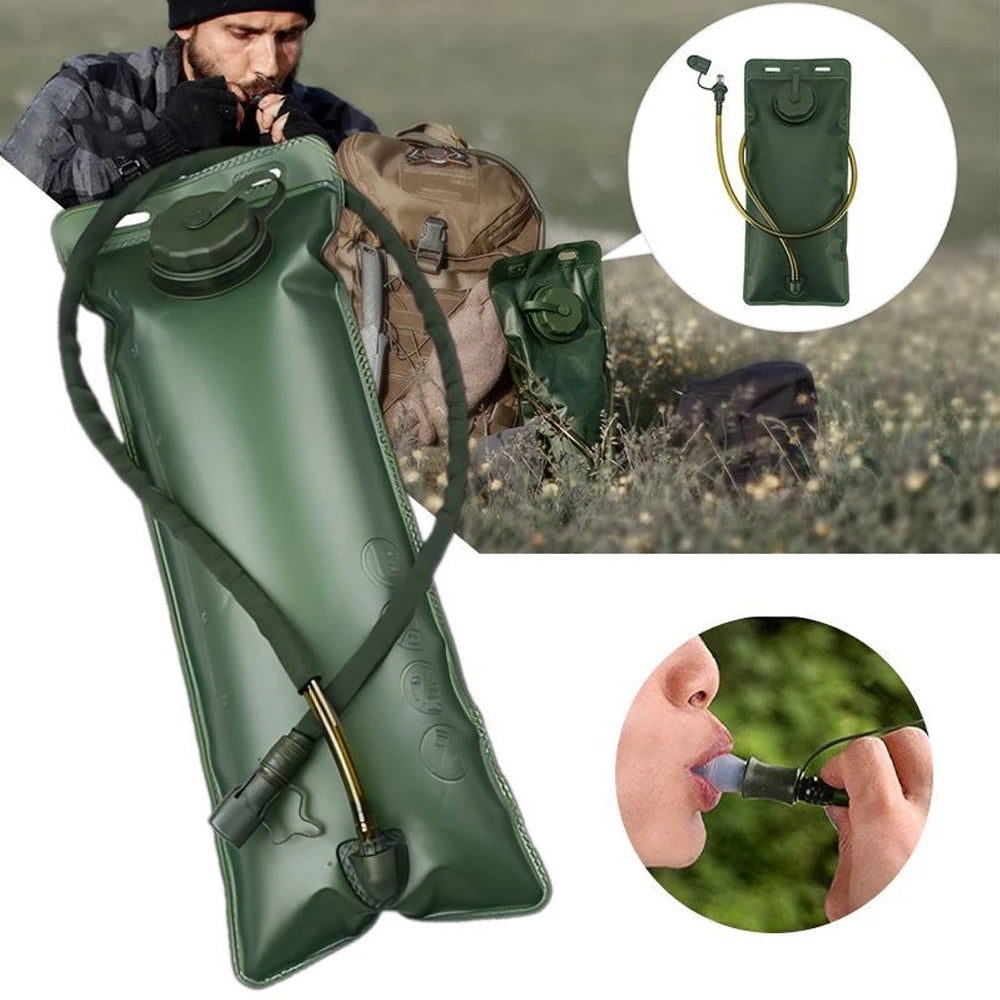 Hydration Bladder,3LWater Bladder for Hiking Backpack Leak Proof Water Reservoir