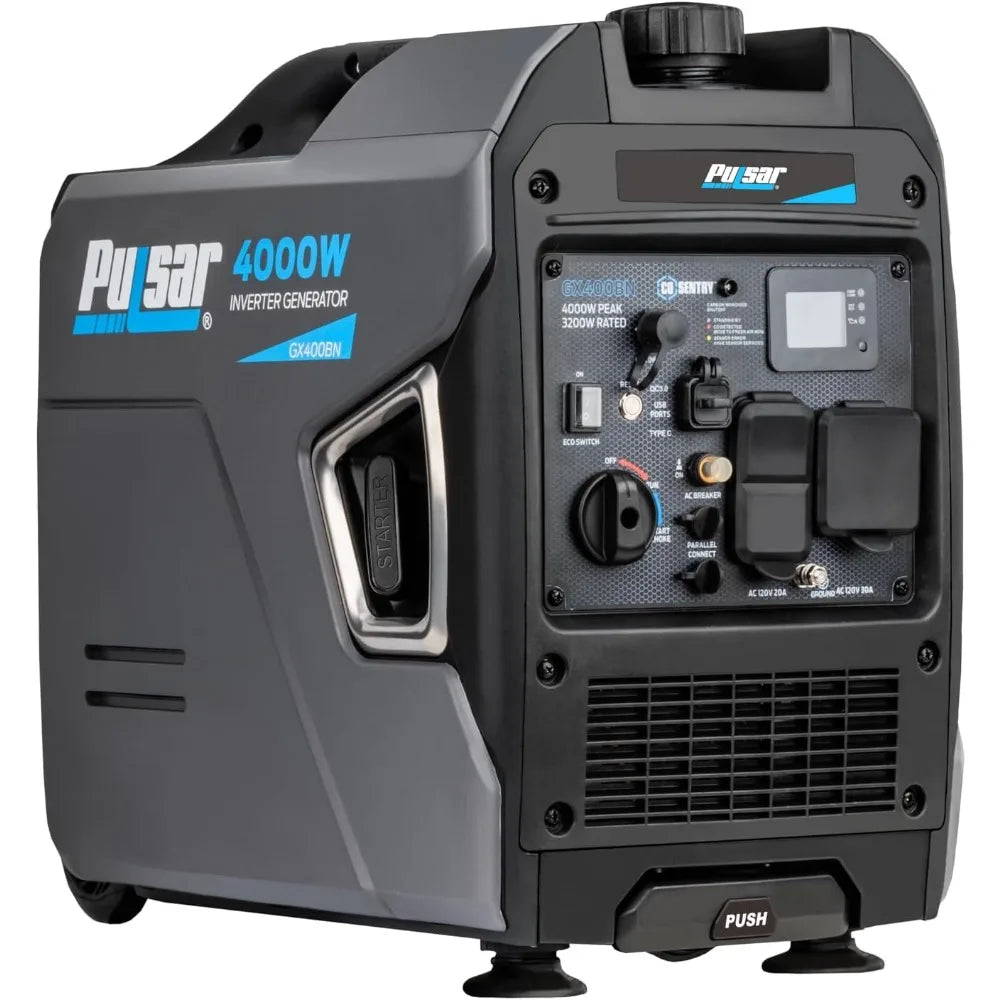 US Local Stock Best Choice GX400BN 4000W Portable Ultra Quiet Dual Fuel and Parallel Capability RV Ready Generator
