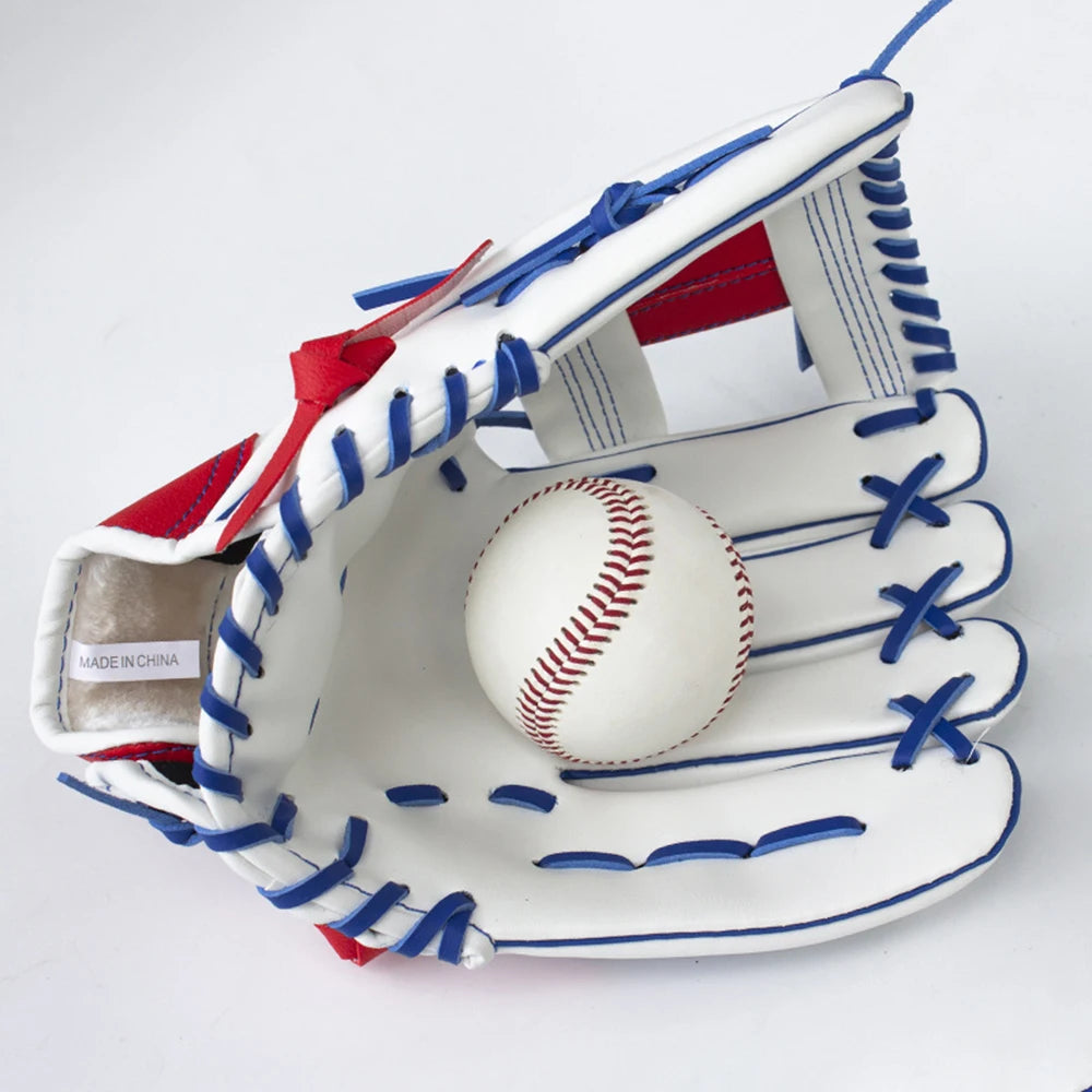 Baseball Glove Men's Adult and Youth Baseball Glove Sizes 10.5-12.5 Inche Cowhide Softball Mitt