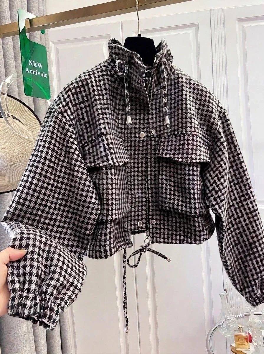 Women's Short Workwear Jacket 2026 Autumn New Loose-Fit American-Style Coat