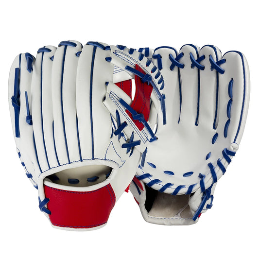 Baseball Glove Men's Adult and Youth Baseball Glove Sizes 10.5-12.5 Inche Cowhide Softball Mitt