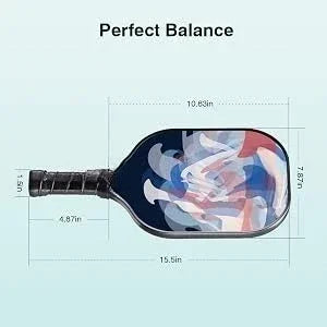 2 Pack 4 Pack USAPA Approved Fiberglass Pickleball Paddles Set With Polypropylene Honeycomb Core Lightweight Rackets Equipped With Pickleball Balls And Storage Carry Bag For Beginners Men Women Indoor Outdoor Court Training R