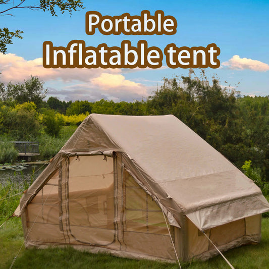 Inflatable Camping Tent Easy Setup Waterproof Windproof Self-Supporting blow up tent