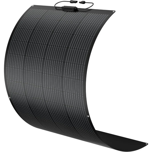 Glass Fiber Flexible Solar Panel, Portable and Bendable, 12V, 10BB Single Cell, Suitable for Camping and Household Use, 200 Watt