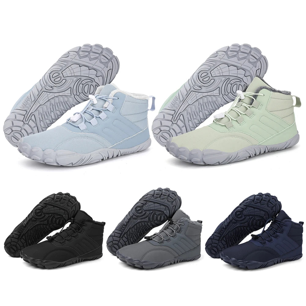 Men Women Thick snow boots waterproof shock-absorbing warm couple high-top