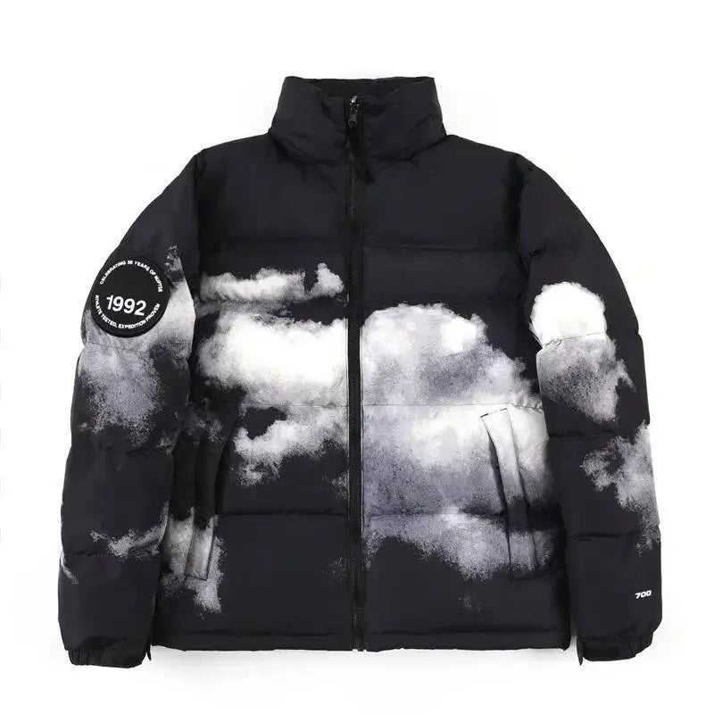 2026 American Brand Winter Men Clothing White Duck Jacket Thicken Warm Snow Coats Male Hooded Windbreaker Down Parkas Outerwear
