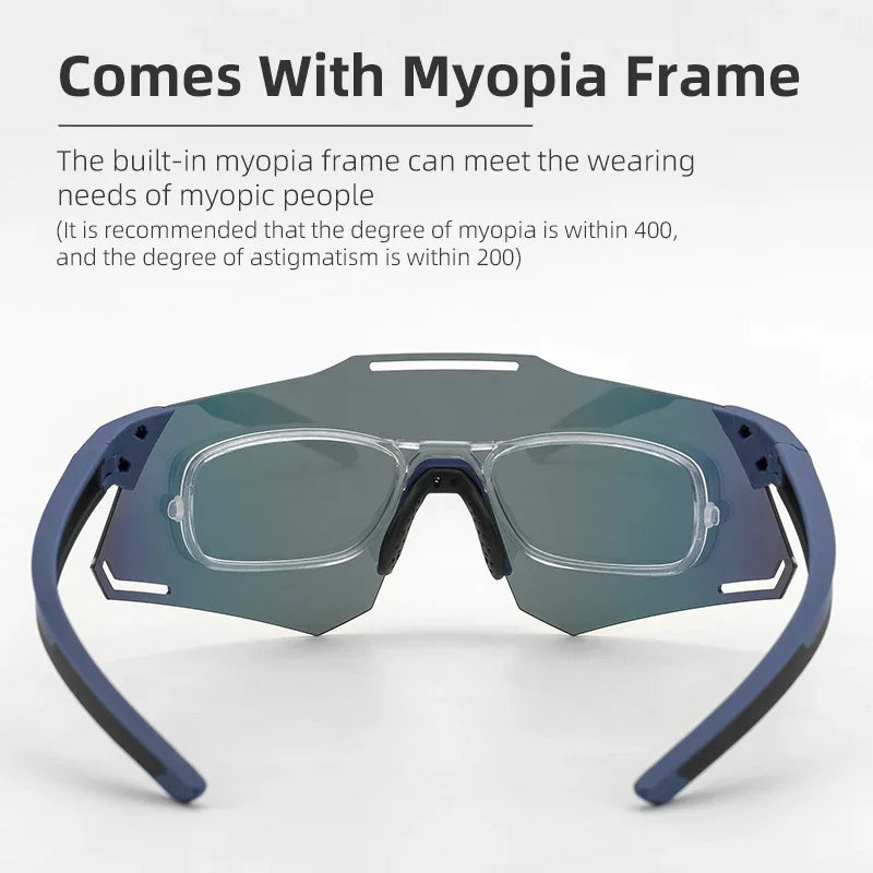 ROCKBROS Bicycle Glasses Polarized Photochromic Ultra-light Sunglasses Portable Comfortable