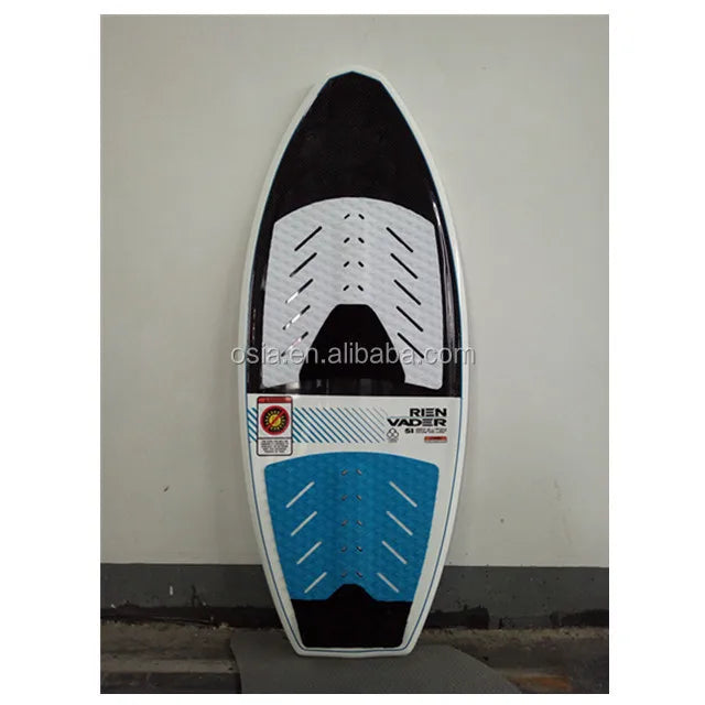 hit productUnisex Wakesurf Board Customizable Carbon Fiberglass Wood and EPS Materials Surfboard for Men and Women