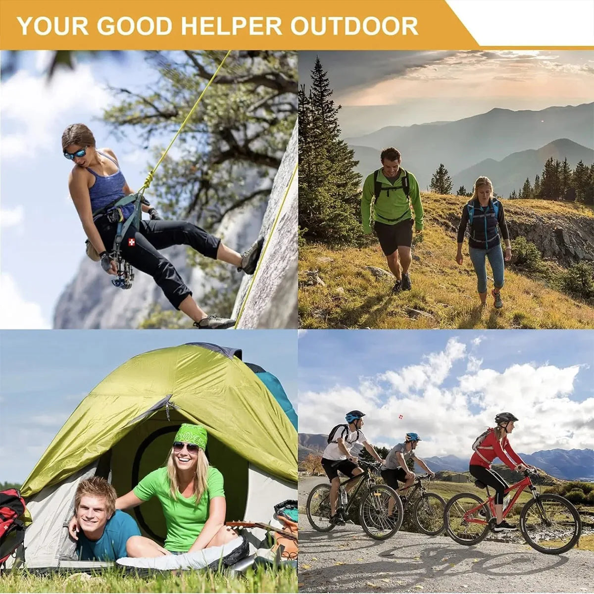 Outdoor Supplies Camping Emergency Equipment Camping Survival Tool Set