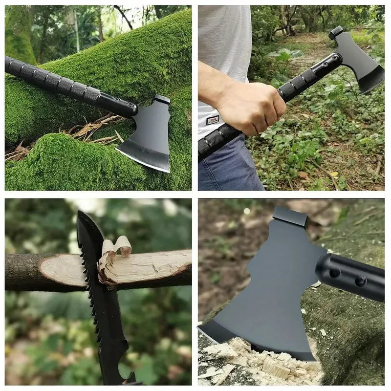 Multi-function Survival Axe Portable Foldable Tomahawk Outdoor Camping Firewood Chopping Axes Multi Tool Kit