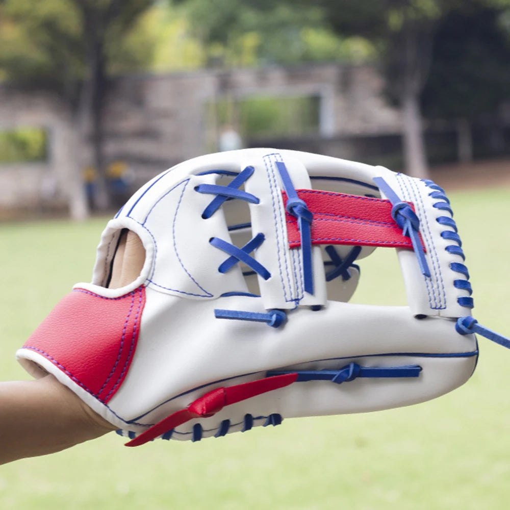 Baseball Glove Men's Adult and Youth Baseball Glove Sizes 10.5-12.5 Inche Cowhide Softball Mitt