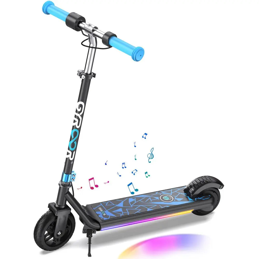 H30Max Electric Scooter for Kids, LED Dispaly, 150W Powerful Motor, Dual Brake System, Adjustable Height and Speed