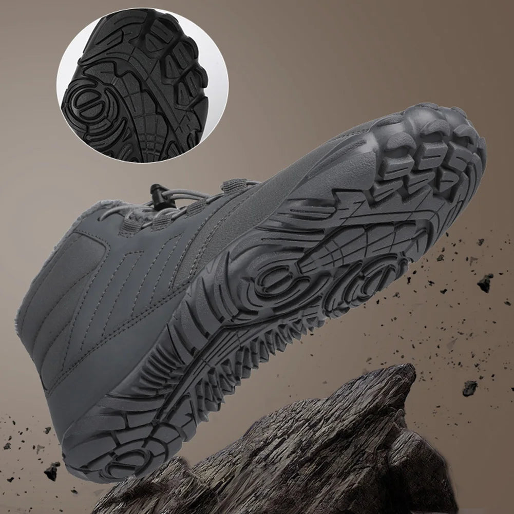 Men Women Thick snow boots waterproof shock-absorbing warm couple high-top