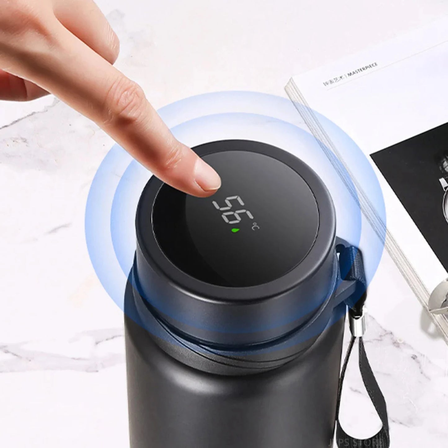 Intelligent 1000ML Smart Thermos Bottle with Temperature Display for Tea Coffee