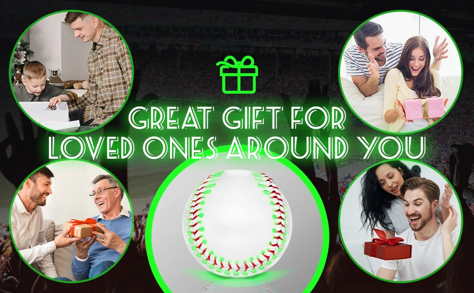 Glow in The Dark Baseball, Sports Gear Accessories Gifts All Ages Gift Ideas